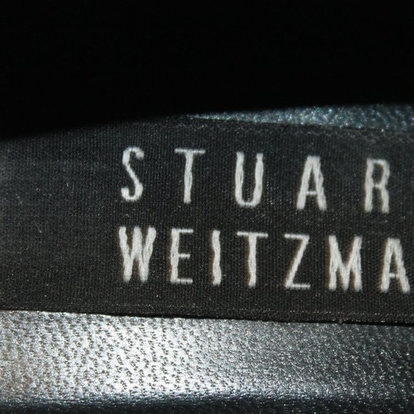 Stuart Weitzman Chunky Wedge Heel Slip On Shoes Like New Worn 1x - Picture 5 of 10